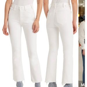 Mother The Hustler Ankle Fray Denim Jeans